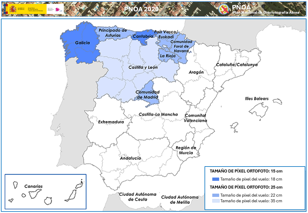 Zonas de vuelo 2020